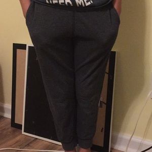 Grey sweat pants
